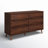 Amoakuh 6 Drawer Solid Wood Double Dresser-770474181