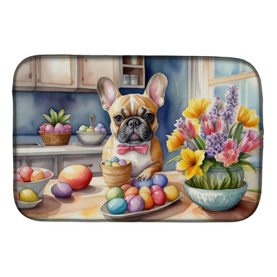 Tapis de séchage de bouledogue français Decorating