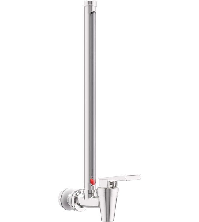  iSpring Sight Glass Spigot with A Clear View Water Level, Compatible with Berkey® and Waterdrop® Gravity-Fed Water Filtration System, Stainless Steel Food-Grade Material