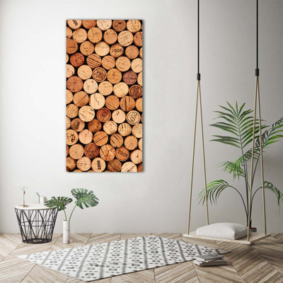 Corks Of Wine - Wrapped Canvas Print