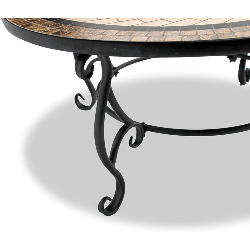 Hetton Round Iron Fire Pit