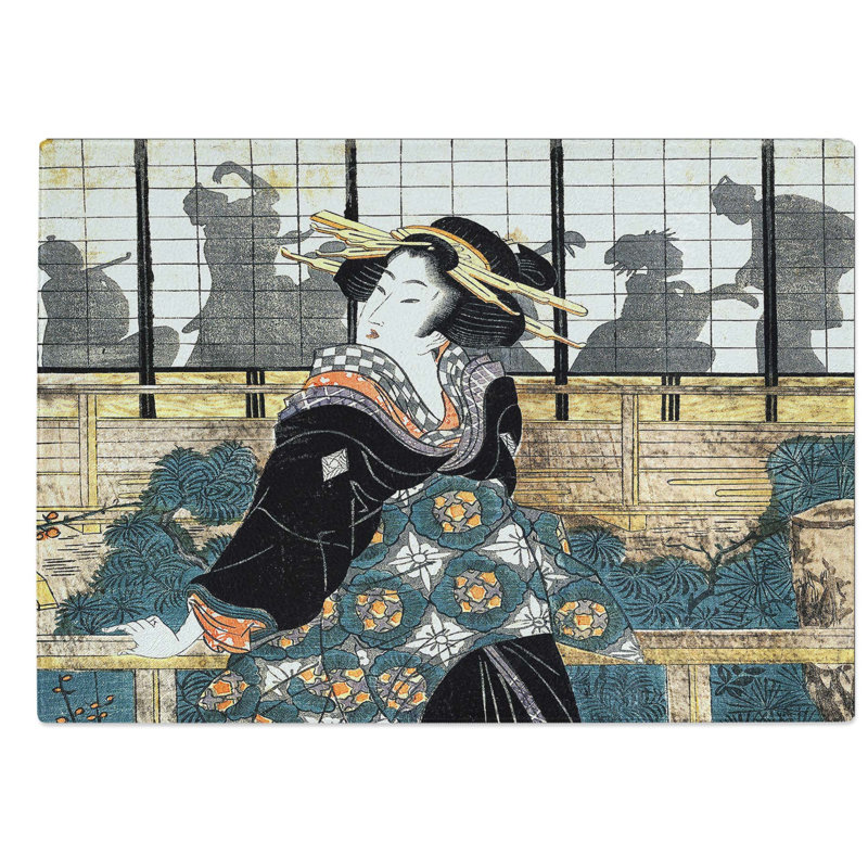 Glass Entertainer by Eizan Kikukawa Chopping Board, 39 cm W x 28.5 cm L