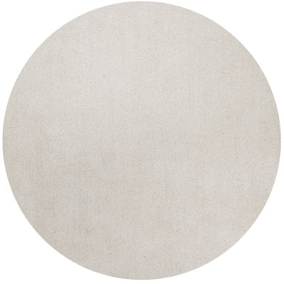 Simoes Handmade Shag Ivory Area Rug