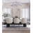 Eclectic 20 Light Crystal Branch Chandelier