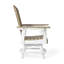 Chaise pivotante Featherstone Adirondack, blanc-130678695