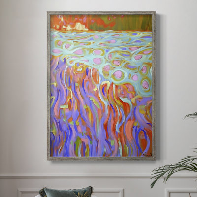ABSTRACT Series DCCIII Framed Print - Solid Wood