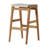Coast Teak 30" Backless Bar Stool Natural Teak-27905179