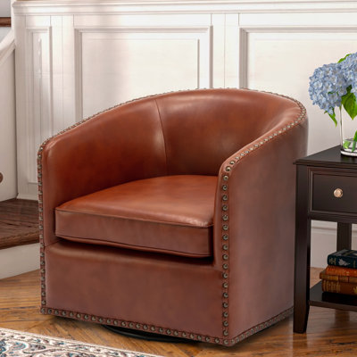 Fauteuil demi-tonneau pivotant de 28,5 po Gatwick