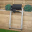 Gillian Aluminium & Canvas Directors Garden / Camping Chair - Black