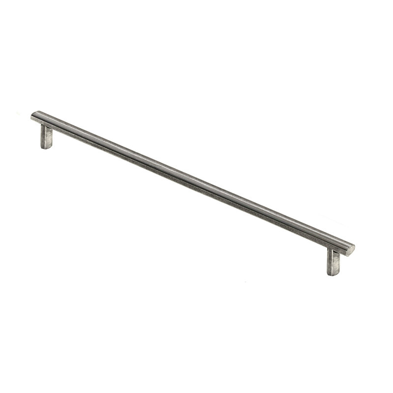 Croxdale Pewter Cabinet Pull, 13 7/8″