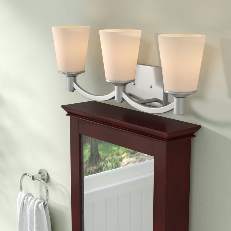 Alejandre 3 - Light Dimmable Vanity Light, Brushed Nickel
