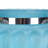 Fsy Decorative Vase, Silver Handle, Light Blue Frosted Glass, 8 Inch-123275139-123275137