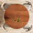 Solid Wood Round Dining Table Floral Shape Durable And Sturdy For 4-8 People-782202357