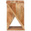 Netherlands Solid Wood Floor Shelf End Table