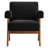Lyra Boucle Fabric Armchair in Black-1924794580