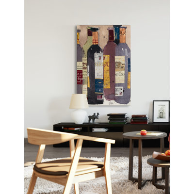 «Red Wine Tustation II», reproduction sur toile tendue