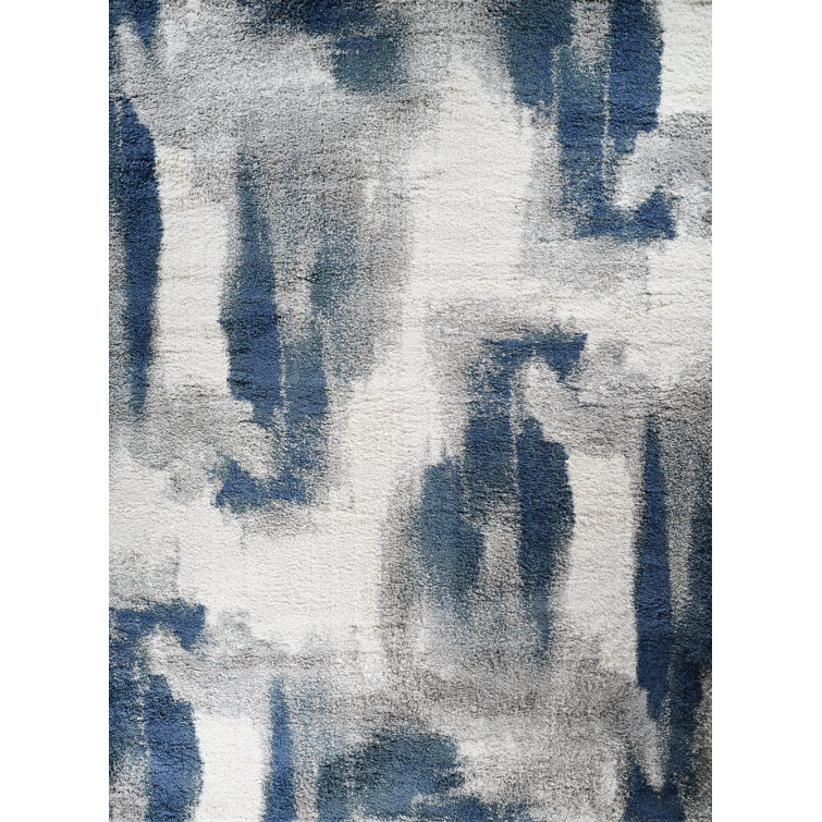 Aizlynn Performance Abstract Indoor Rug
