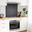 Aubreanna 30 x 30 cm PVC Tile in Black