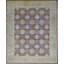 Wool Oriental Area Rug in Green/Purple/Light Blue