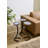 Agate Side Table Horseshoe Base, Assorted