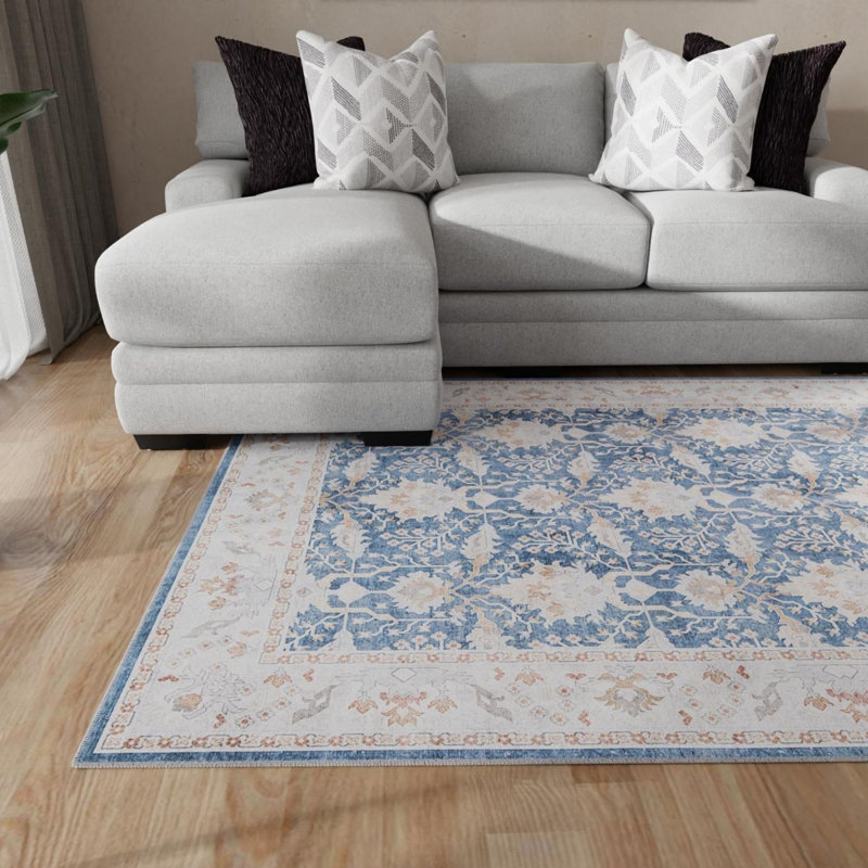 Tapis de couloir traditionnel Guljan, Rectangle 2 pi x 3 pi 1 po