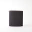 Tuba Vase-Black W/Gold Rim-Lg-1963391859