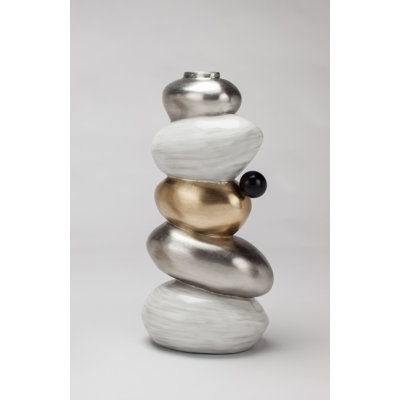 Handcrafted Resin Table Vase