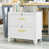 2-Drawer White