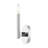 Marimar Steel Candle Wall Light-1208897256