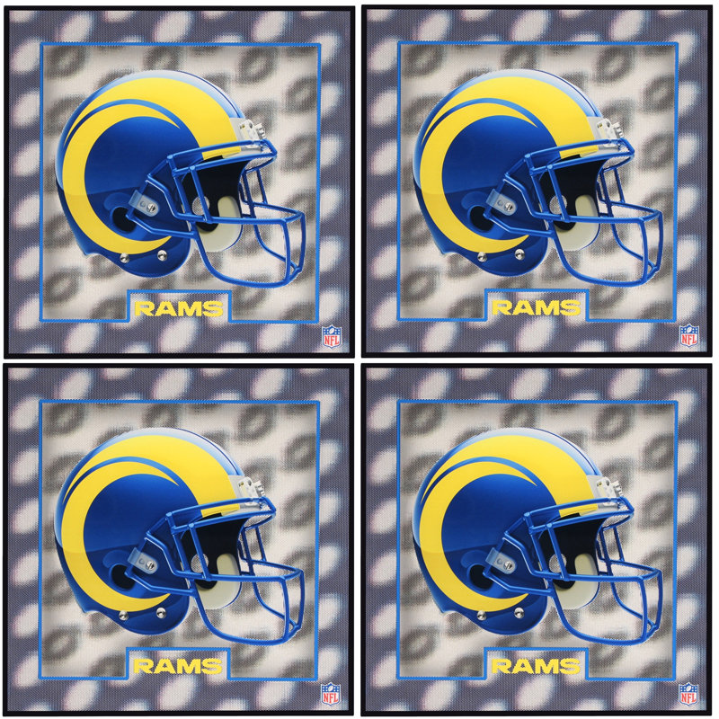 Sous-verre Los Angeles Rams Helmet