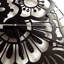 Floro Metal Wall Clock