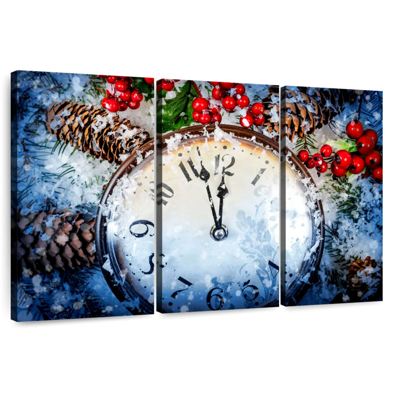 Lelend Minutes Until Christmas, 20" H x 33" W