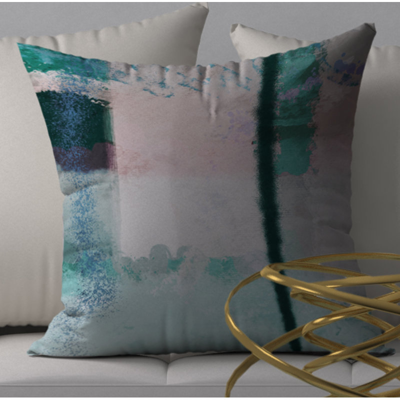 Housse de coussin carrée/insert, 20 po X 20 po