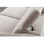 Brighton Power Reclining Corner Sofa with Adjustable Headrests in Chenille Fabric-61556744-61556746