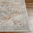 Beliveau Kips Bay Oriental Machine Woven Area Rug in Orange/Light Blue/Beige-70927116