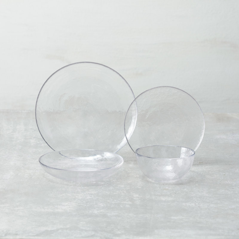 Los Cabos Dinner Plate, Clear