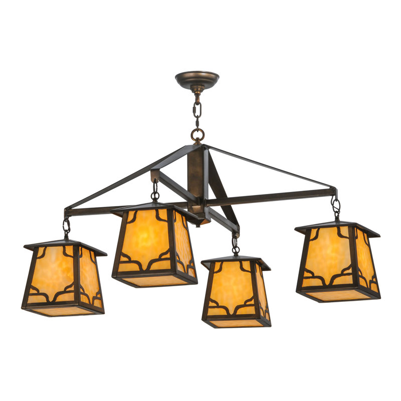 Rustic Lodge 4 - Light Chandelier