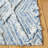 Inelda Hand Tufted Wool/Cotton Geometric Rug in Ivory/Blue-942175689