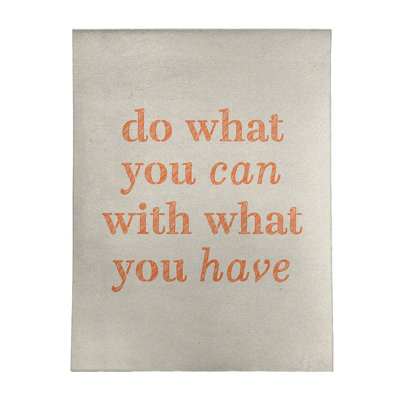 Quotes Chenille Indoor Rug