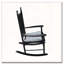 Chaise berçante en bois massif-734486769