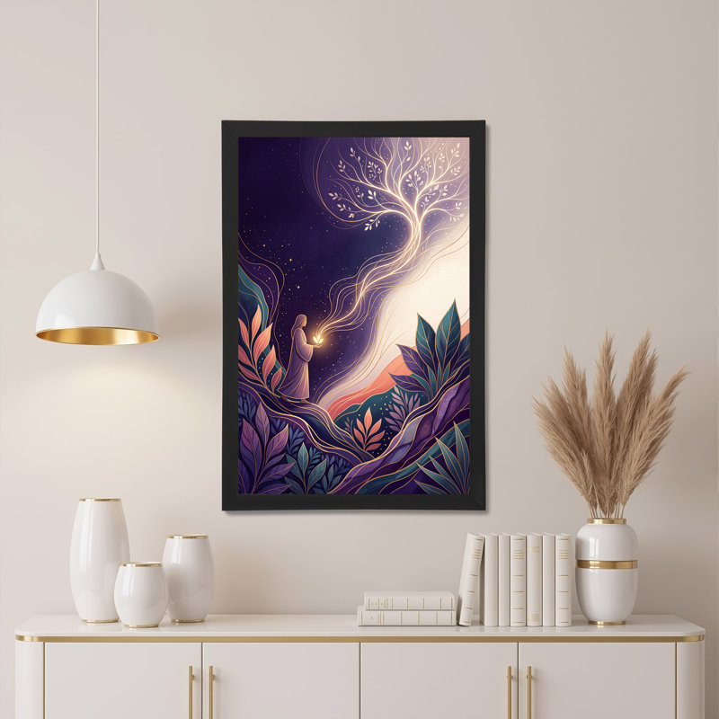 Art mural sur toile Robed, H 24 po x l 16 po