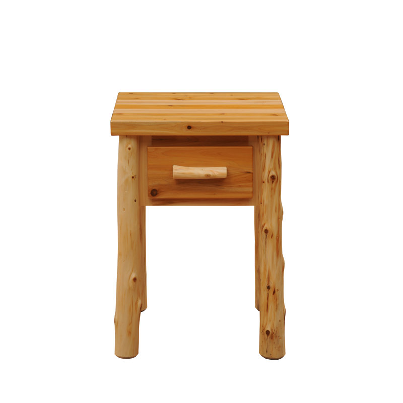 Table de chevet à un tiroir Voyageur