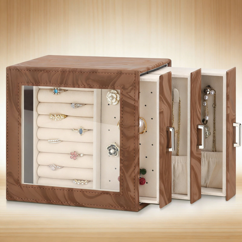 PU Leather Jewellery Box +