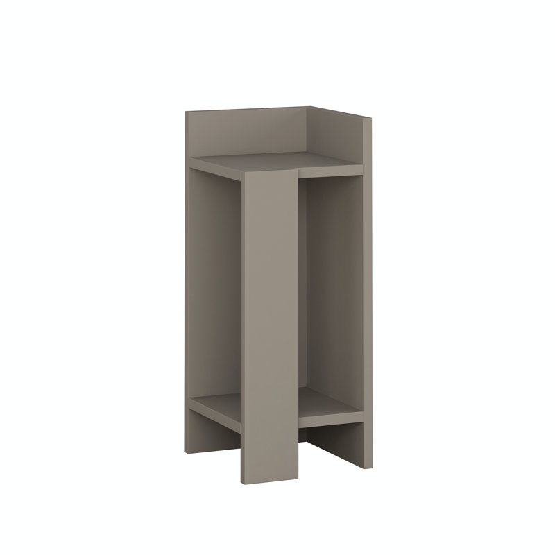Table de chevet Halie, Moka clair, 1
