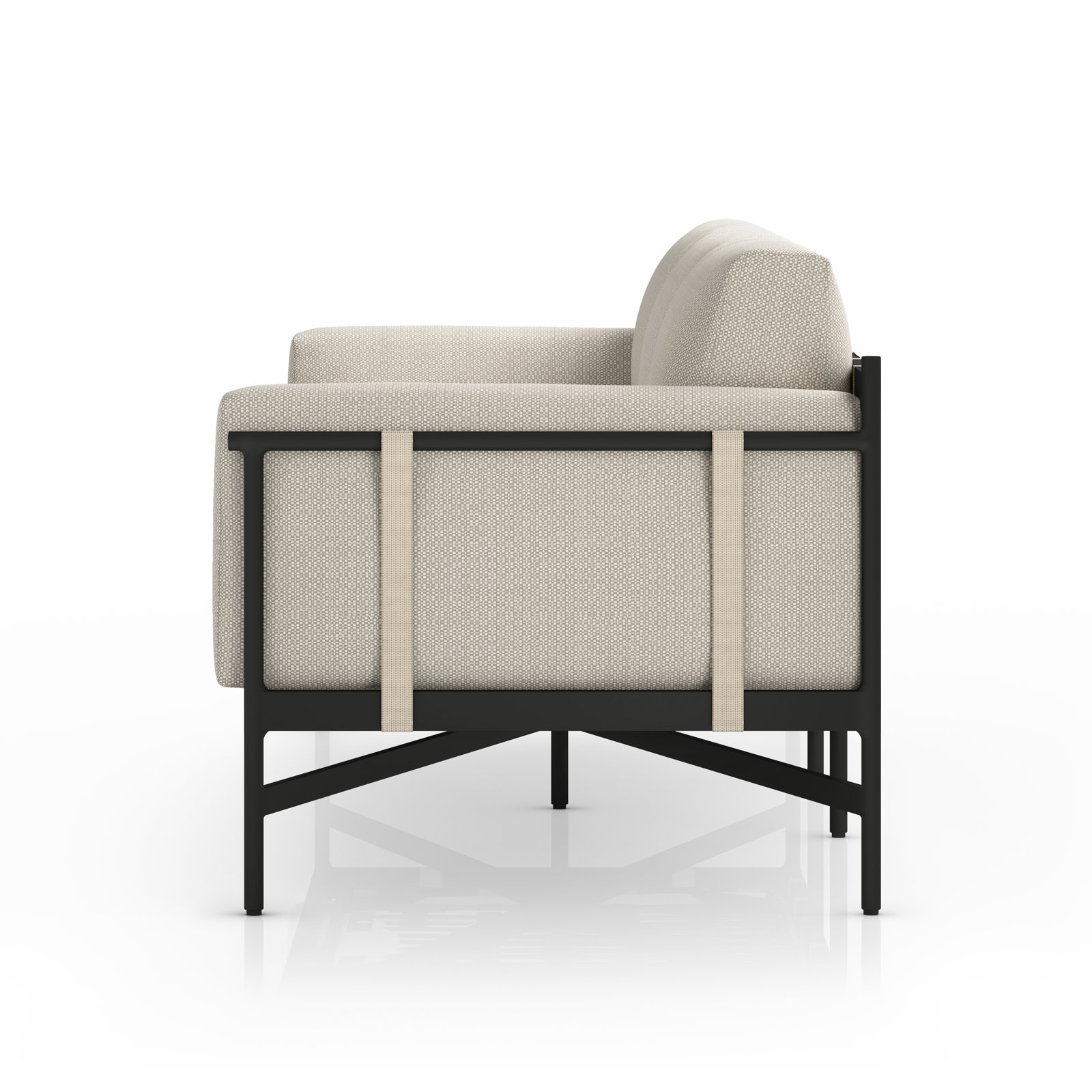 Iffie 99" Patio Sofa, Faye Sand