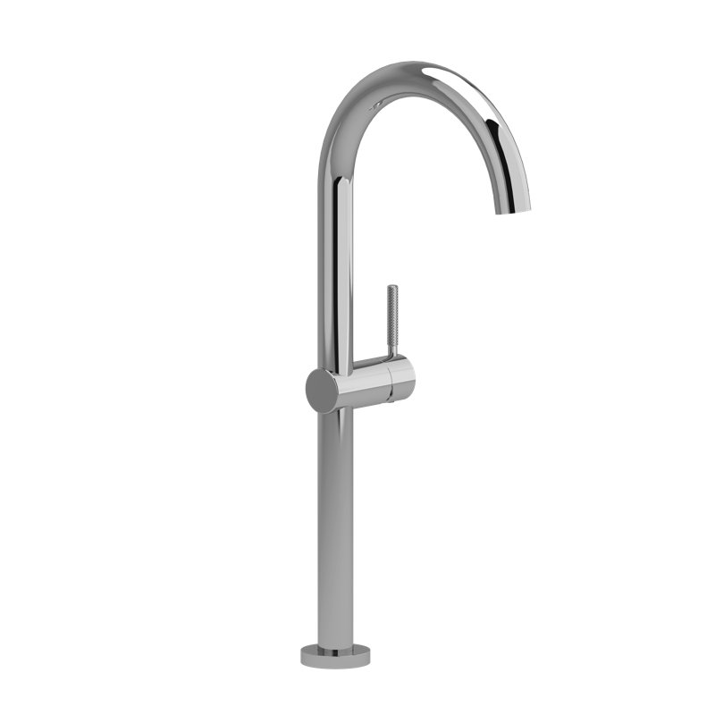 Polished Nickel Single Handle Tall Lavatory Faucet