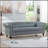 Rolled Arm Chesterfield 3 Seater Sofa
