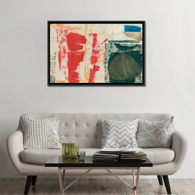 «Modern Collage I» par Elena Ray - Estampe numérique sur toile tendue avec châssis, H 18 po x l 26 po x P 1,5 po