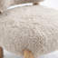 Chaise d'appoint rembourrée en tissu Lana-764481609