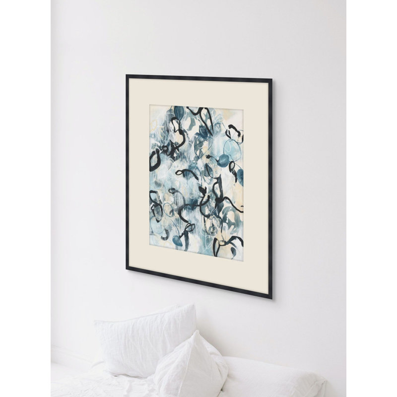 Blue Minor 2 Print, 37.75" H x 31.75" W